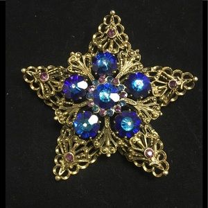 Vintage Star Brooch.